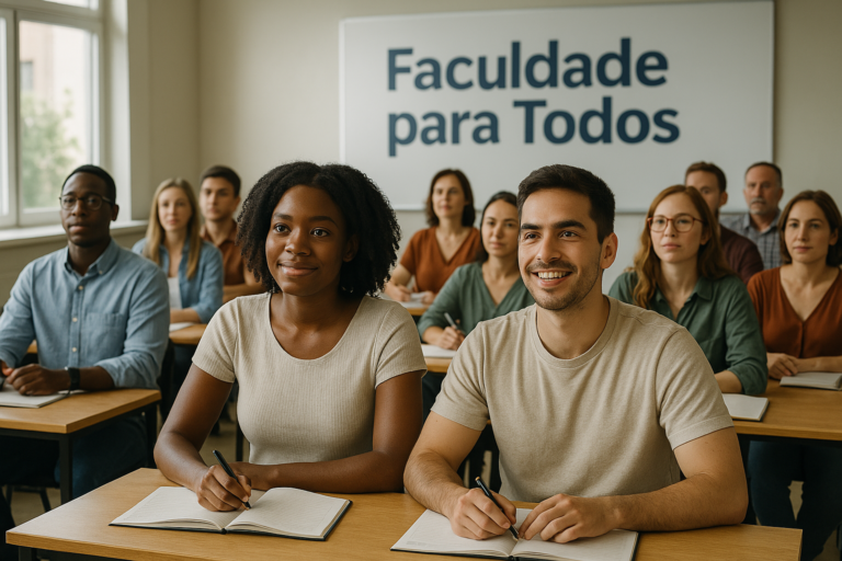 Projeto “Faculdade para Todos” da ABRASOCIAL: Educação de Qualidade para Jovens e Adultos em Todo o Brasil