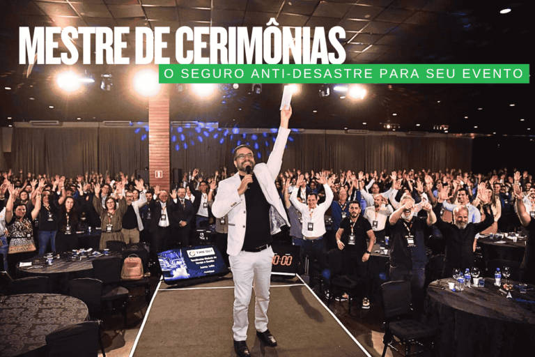 Mestre de Cerimônias não é custo, é o seguro anti-desastre do seu evento