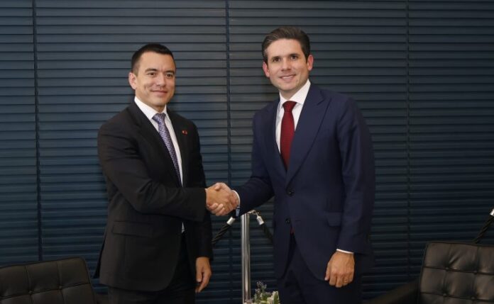 Visita Oficial do Presidente da República do Equador à Câmara dos Deputados.