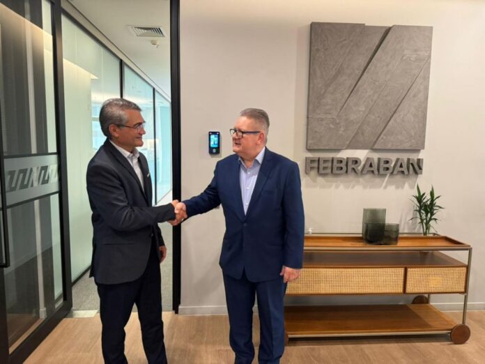 BRDE formaliza ingresso na Febraban BRDE formaliza ingresso na Febraban