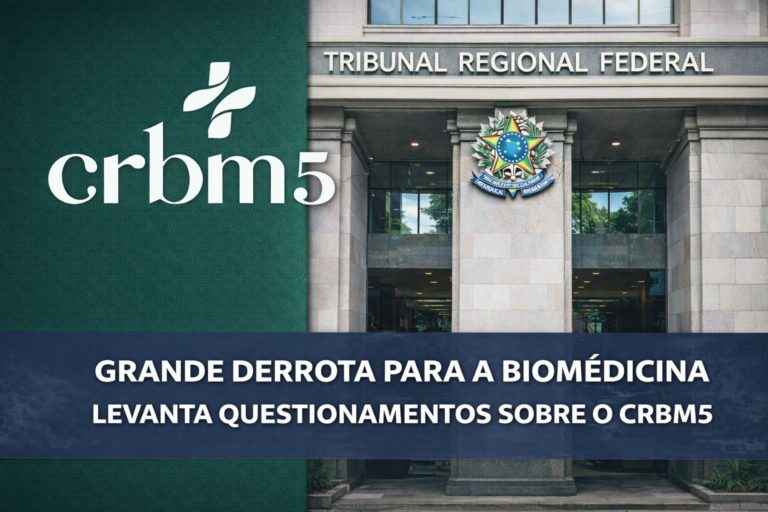 Crise na Biomedicina: CRBM5 é apontado como fator central