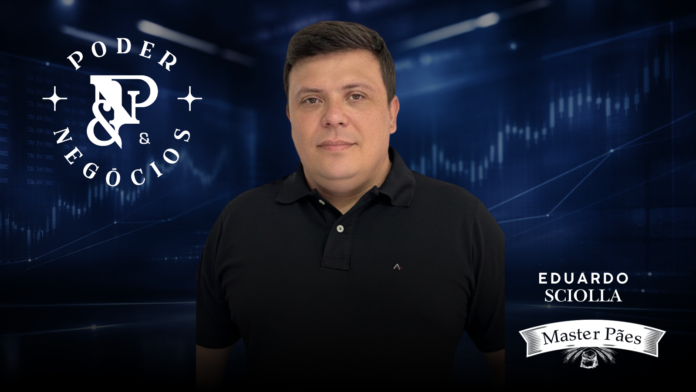 Poder e Negócios DUDU Eduardo Sciolla, empresário da Master Pães, em participação no programa Poder e Negócios